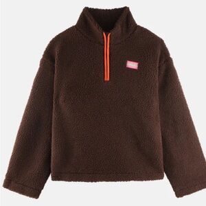 Dairy Boy Fleece in Brown Bear NWT M/L